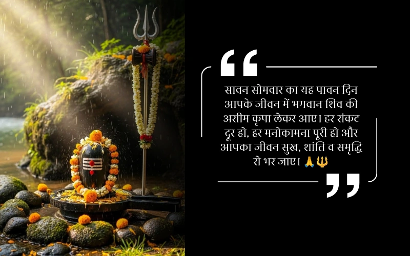 Sawan Somwar Wishes in Hindi
