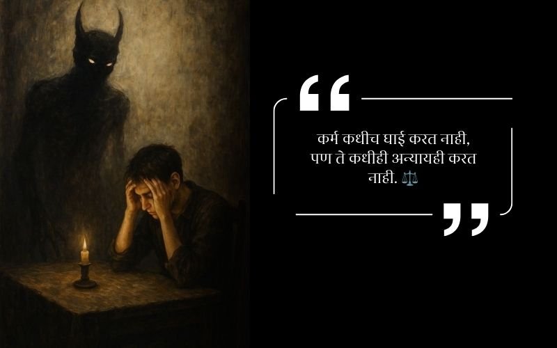 Bad Karma Quotes in Marathi