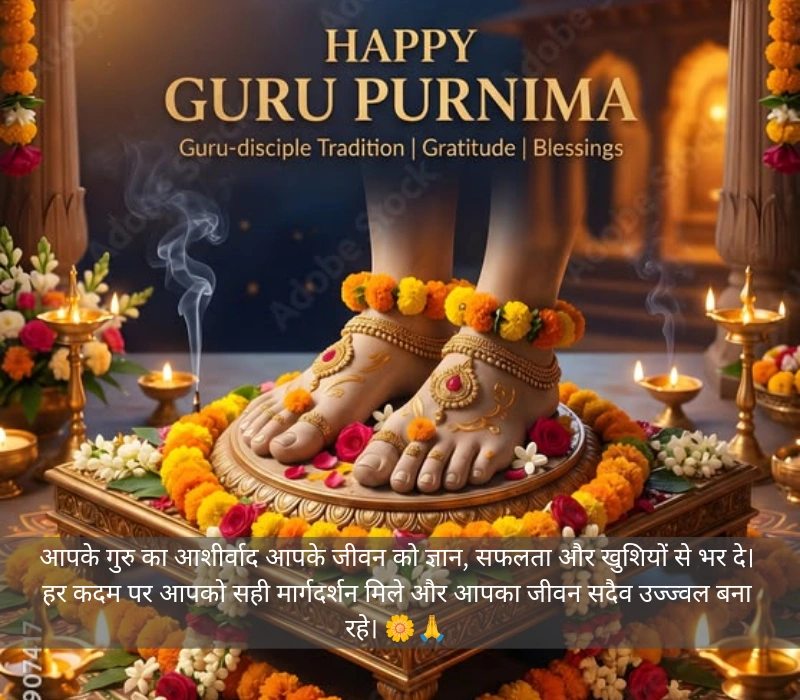 गुरु पूर्णिमा की हार्दिक शुभकामनाएं