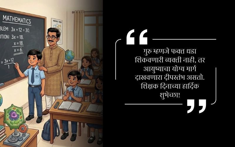Teachers Day Quotes in Marathi