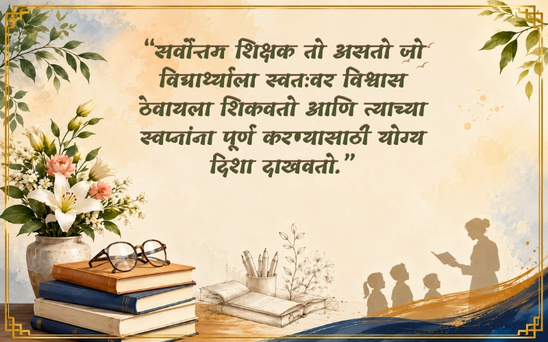 Heart Touching Teachers Day Quotes In Marathi