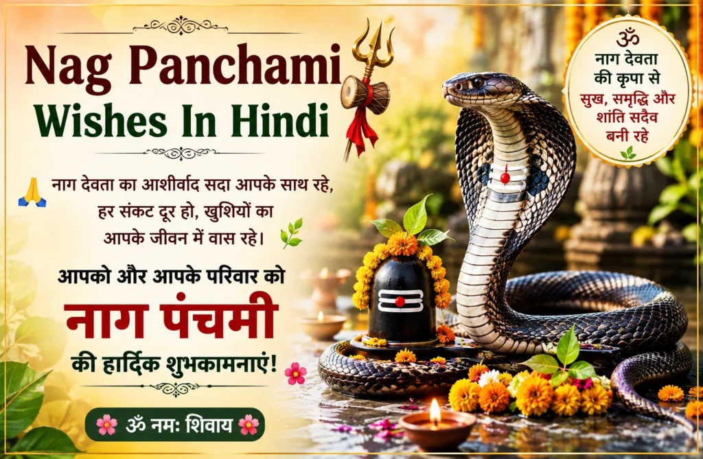 Nag Panchami Wishes In Hindi : Best Heartfelt Messages – Marathi Daily Quotes Nag Panchami Wishes In Hindi