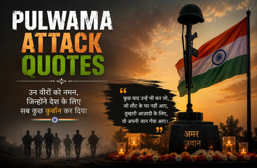 Pulwama Attack Quotes