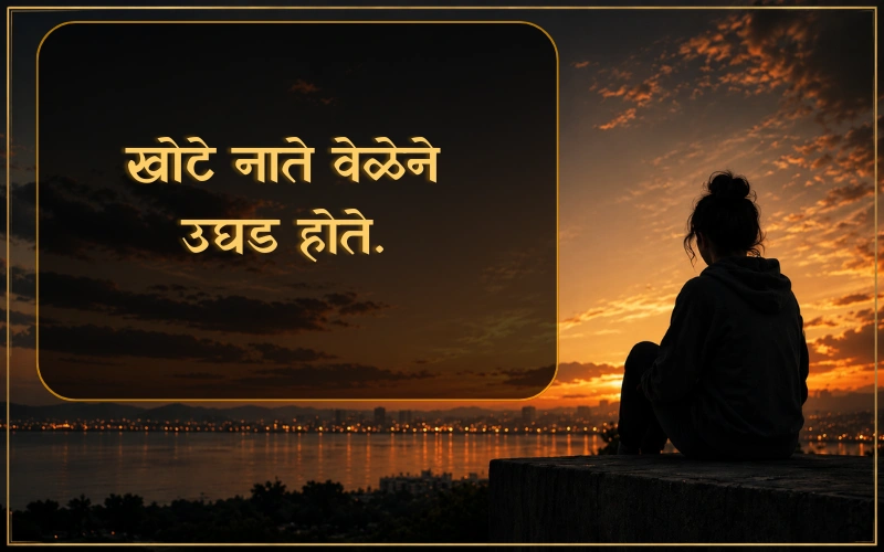 Fake Relatives Quotes In Marathi