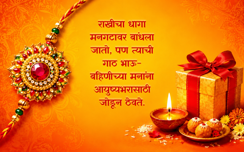 Heart Touching Raksha Bandhan Quotes In Marathi