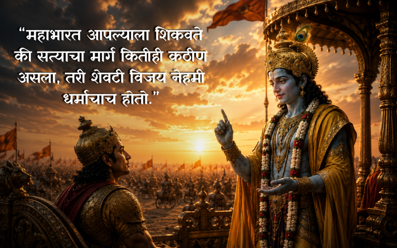 Mahabharat Quotes In Marathi