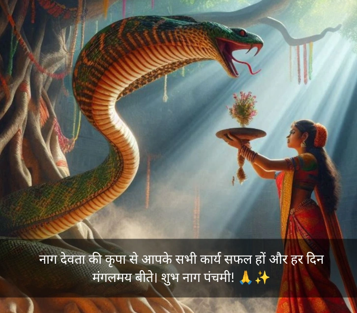 Nag Panchami Wishes In Hindi
