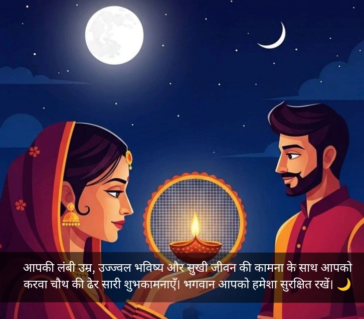 Karwa Chauth Wishes For Husband