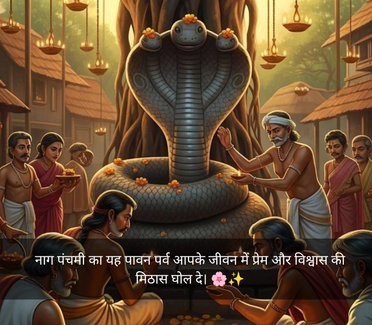 Nag Panchami Wishes In Hindi