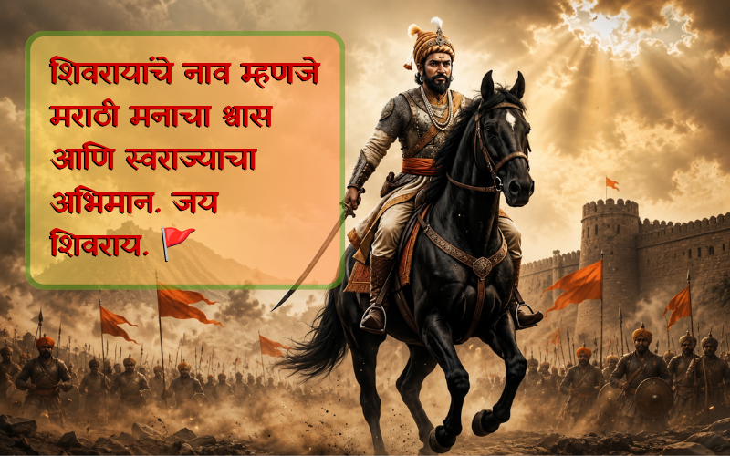 Shivjayanti Caption In Marathi For Instagram