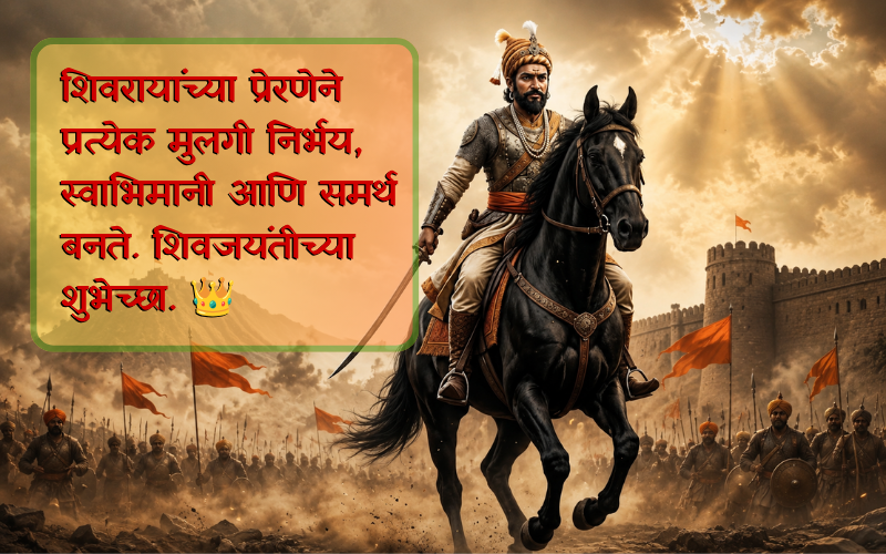 Shivjayanti Caption In Marathi For Instagram