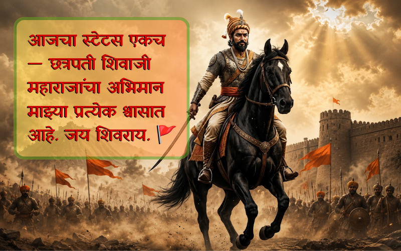 Shivjayanti Caption In Marathi For Instagram