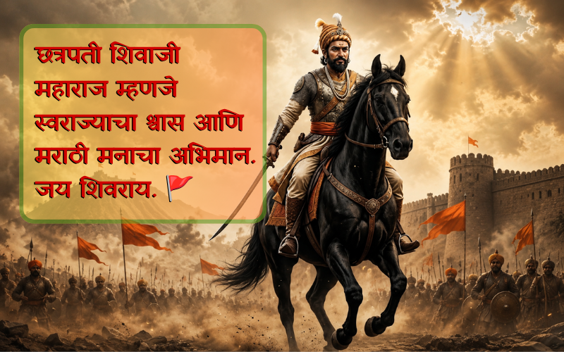 Shivjayanti Caption In Marathi For Instagram