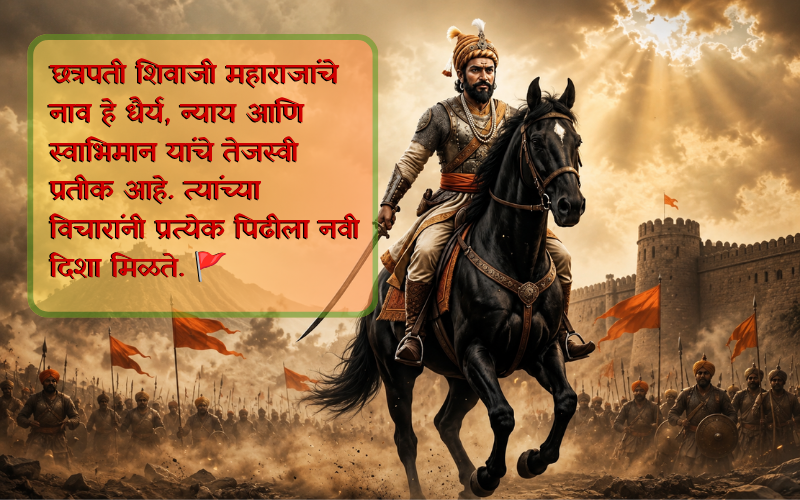 Shivjayanti Caption In Marathi For Instagram