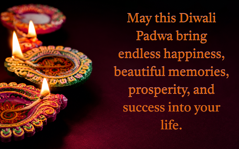 Happy Diwali Padwa Wishes In Marathi
