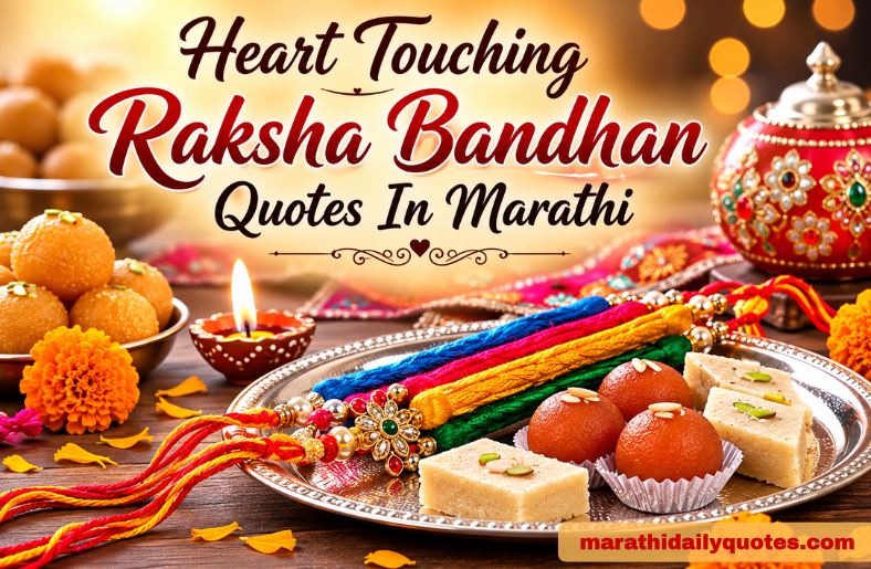 120+ Best Heart Touching Raksha Bandhan Quotes In Marathi : भाऊ-बहिणीसाठी खास शुभेच्छा – Marathi Daily Quotes Heart Touching Raksha Bandhan Quotes In Marathi