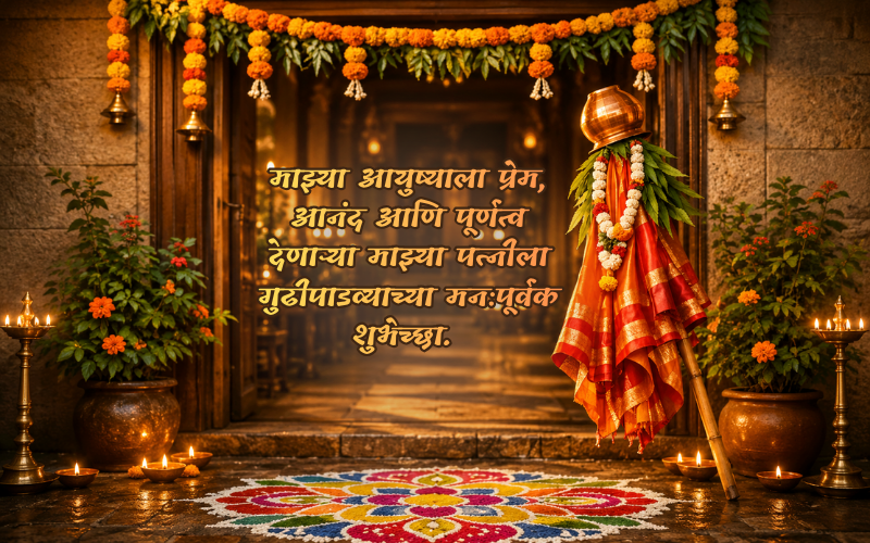 Gudi Padwa Wishes In Marathi