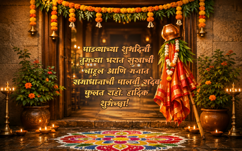 Gudi Padwa Wishes In Marathi