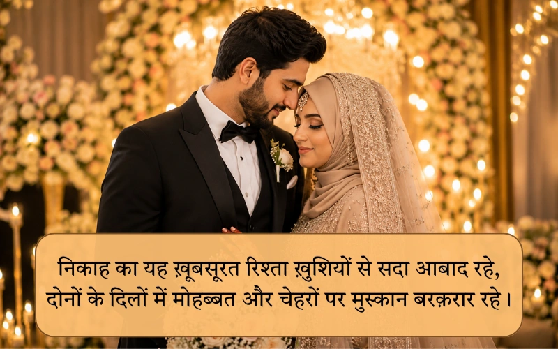Nikah Mubarak Wishes