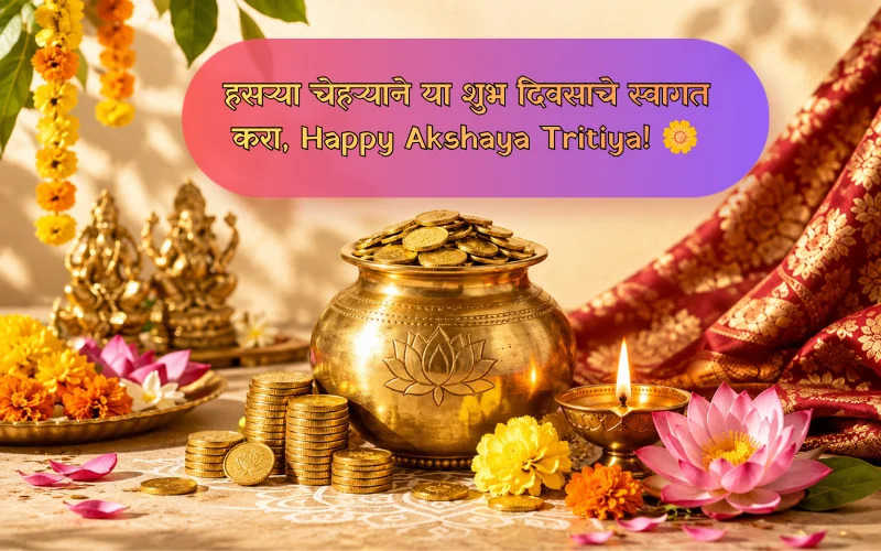 Happy Akshaya Tritiya Wishes In Marathi
