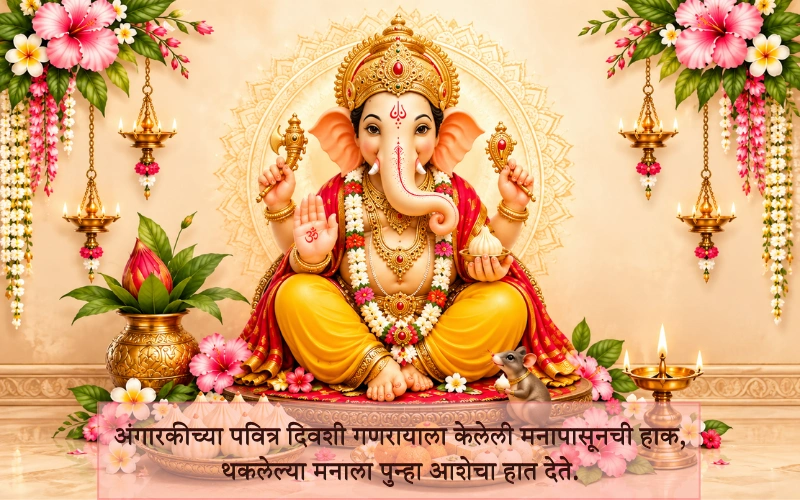 Angarki Sankashti Chaturthi Quotes In Marathi