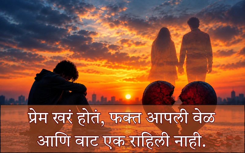 Love Breakup Quotes In Marathi
