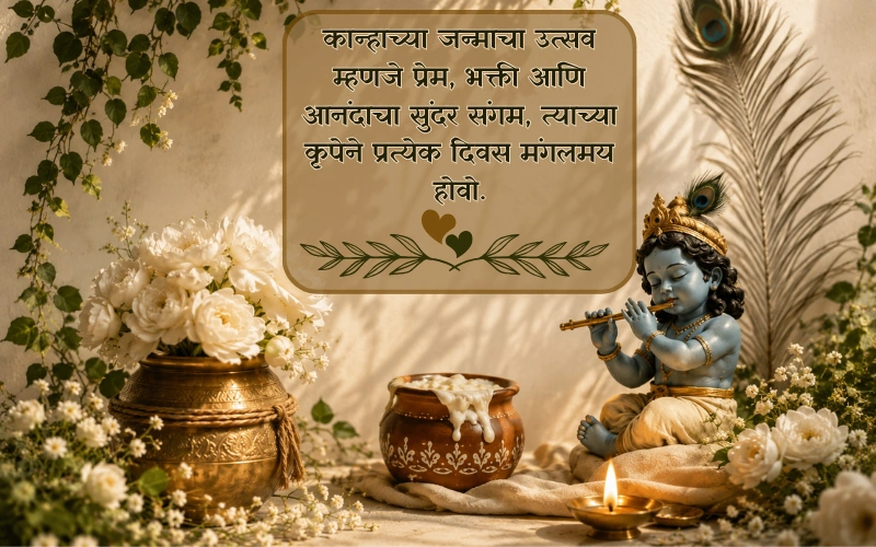 Krishna Janmashtami Quotes In Marathi