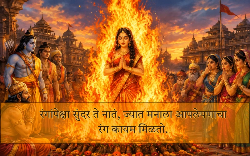 Holi Marathi Quotes