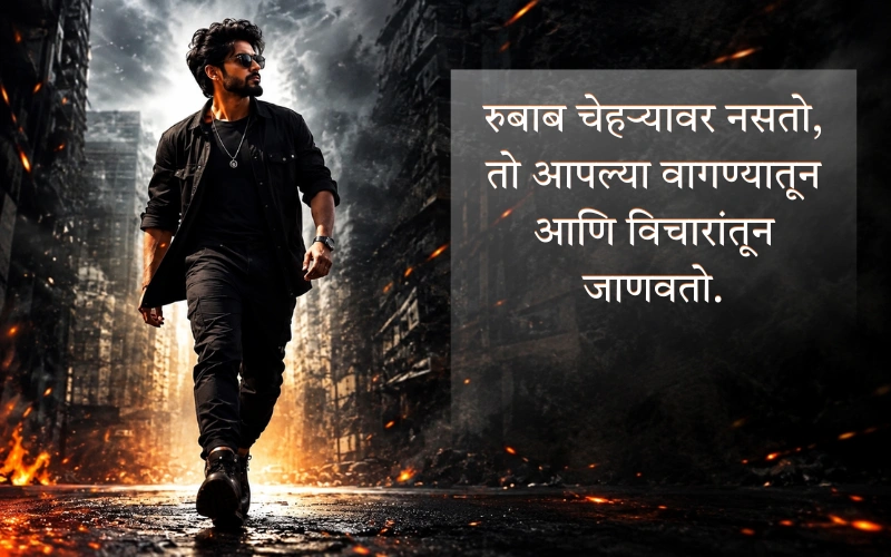 रुबाब शायरी मराठी