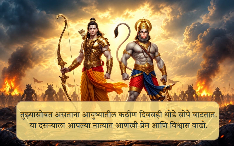 Happy Dussehra Wishes In Marathi For Husband