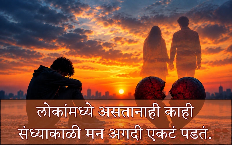 Alone Status Hurt Breakup Quotes In Marathi