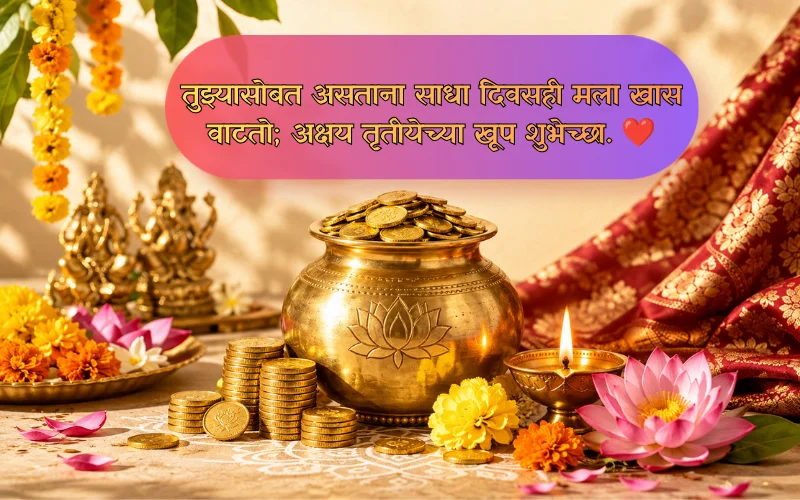 Akshaya Tritiya Wishes In Marathi For Husband