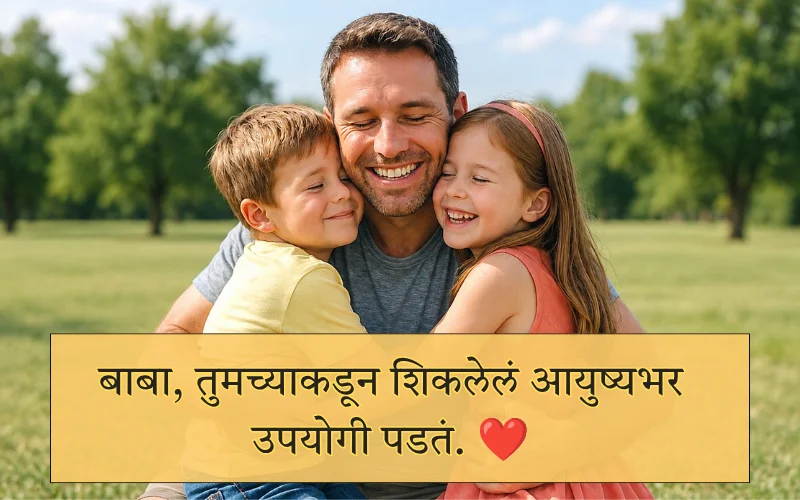 Happy Fathers Day Quotes In Marathi From Son