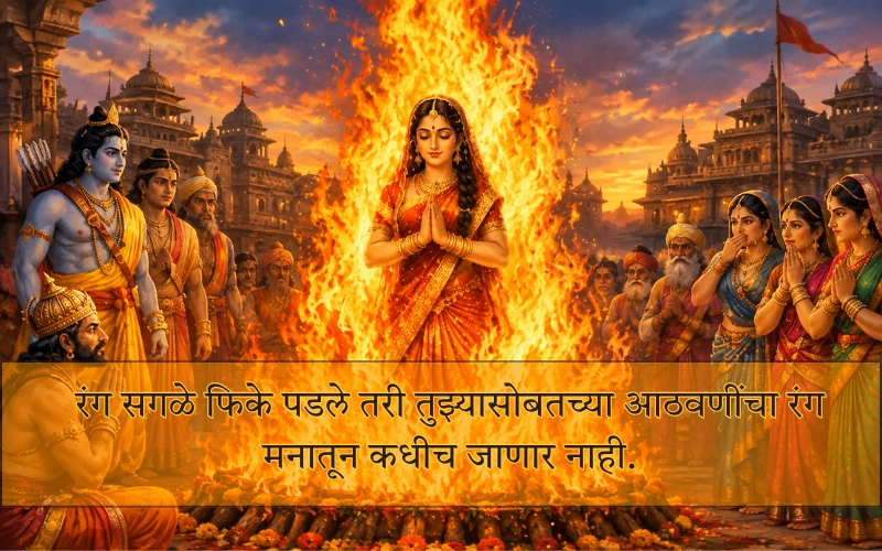 Love Holi Wishes In Marathi