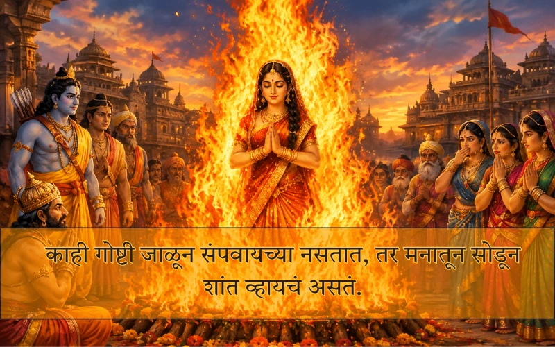 Holika Dahan Quotes In Marathi