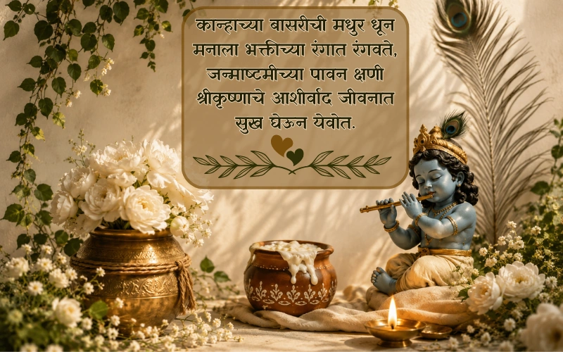 Krishna Janmashtami Quotes In Marathi