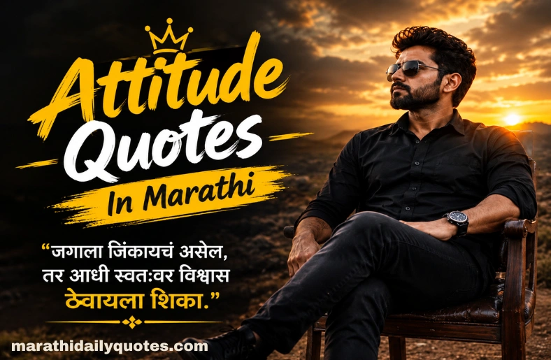 120+ Attitude Quotes In Marathi: दमदार मराठी Attitude Quotes Attitude Quotes In Marathi