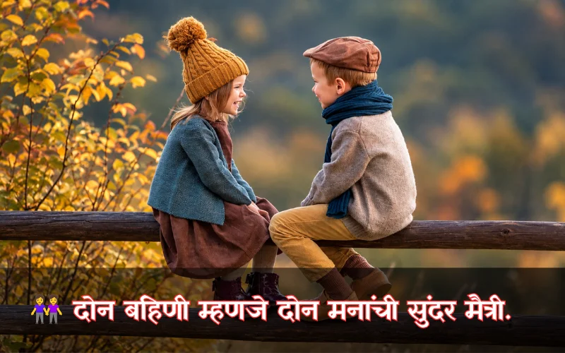 Relationship Two Sister Quotes In Marathi