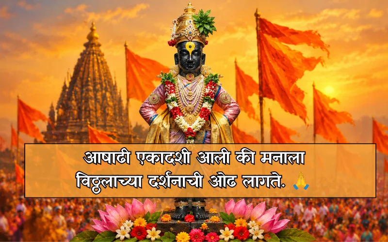 आषाढी एकादशी Quotes In Marathi
