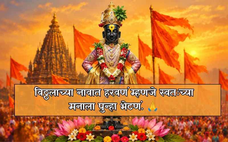 Ashadhi Ekadashi Quotes Marathi