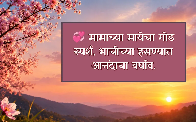 Shayari Status Mama Bhachi Quotes In Marathi 