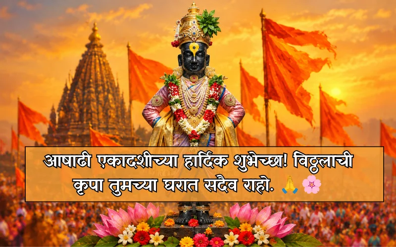 Ashadhi Ekadashi Quotes In Marathi Wishes