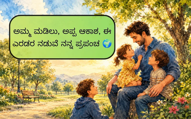 Mom Dad Quotes In Kannada