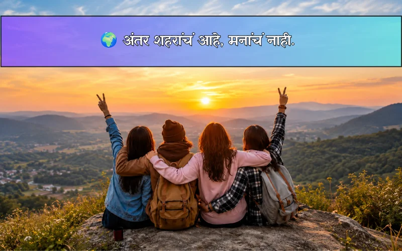 Long Distance Friendship Quotes In Marathi