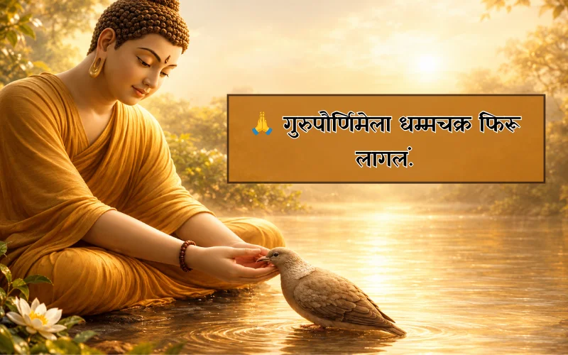 Guru Purnima Gautam Buddha Quotes In Marathi