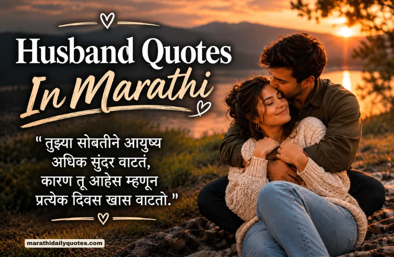 220+ Best Husband Quotes In Marathi: नवऱ्यासाठी सुंदर कोट्स Husband Quotes In Marathi